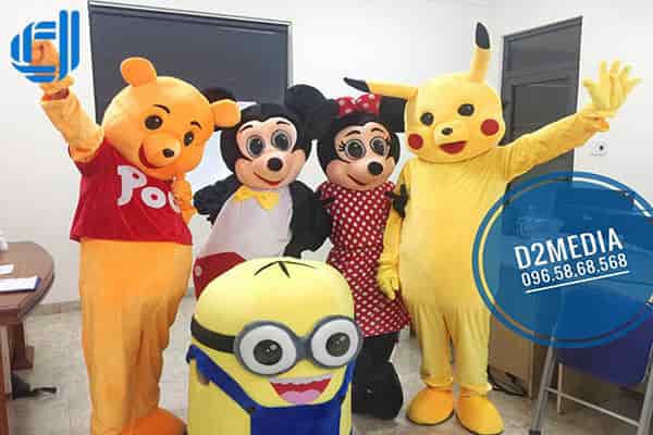 5 loại mascot đang được ưa chuộng tại Đà Nẵng