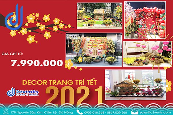 bảng giá decor tết tại đà nẵng