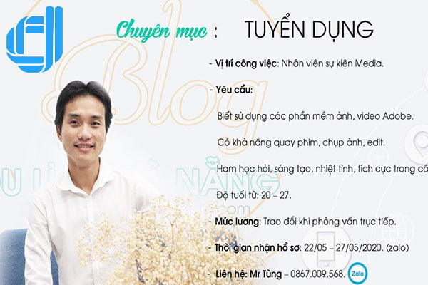 công ty sự kiện đà nẵng tuyển dụng