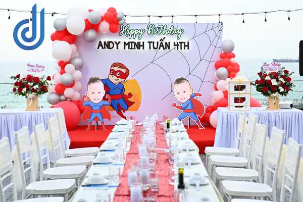 Dịch Vụ Trang Trí Tổ Chức Sinh Nhật Cho Bé Tại Đà Nẵng D2Media