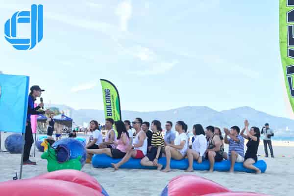 kinh nghiệm tổ chức team building tại đà nẵng d2media