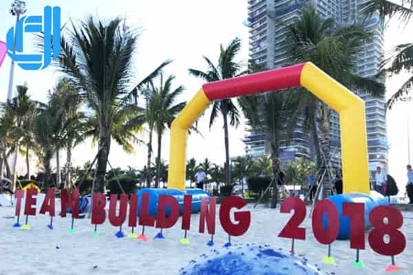 tổ chức teambuilding tại đà nẵng d2media